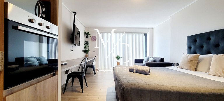 Apart Estudio central, Cowork Wifi y Streaming