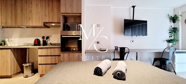 Apart Estudio central, Cowork Wifi y Streaming