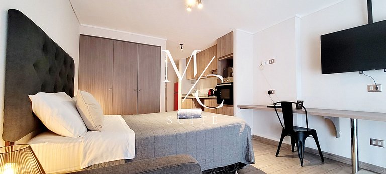 Apart Estudio central, Cowork Wifi y Streaming