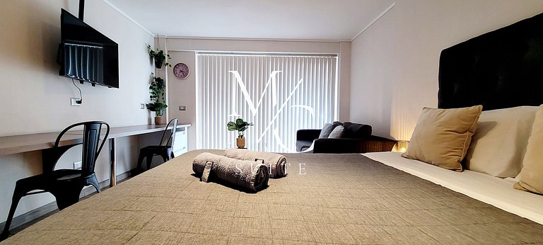 Apart Estudio central, Cowork Wifi y Streaming