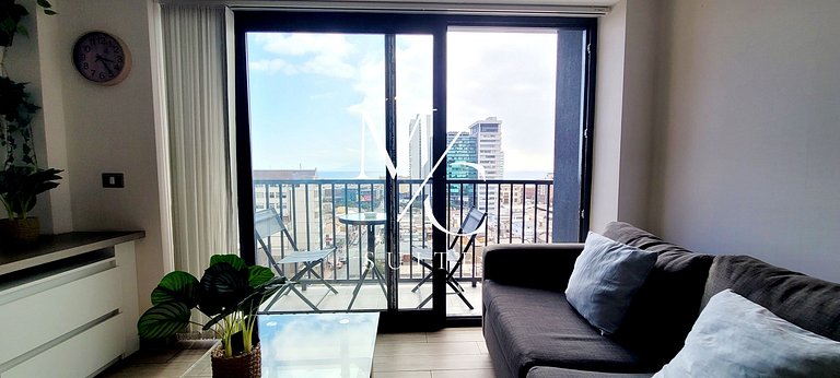 Apart Estudio central, Cowork Wifi y Streaming