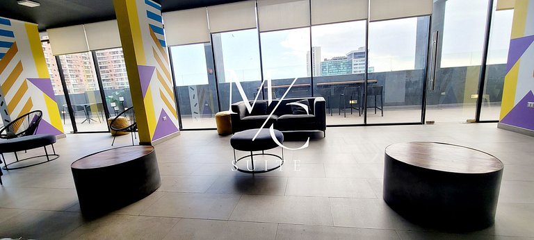 Apart Estudio central, Cowork Wifi y Streaming