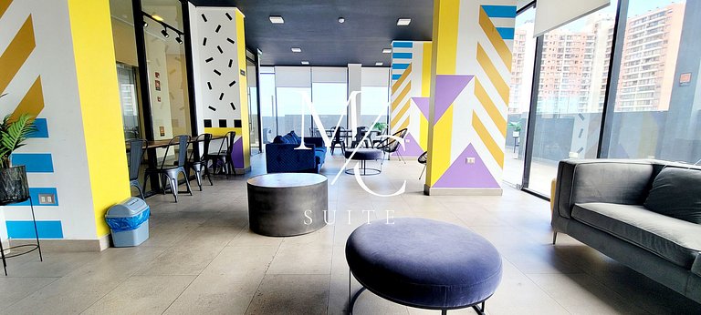 Apart Estudio central, Cowork Wifi y Streaming