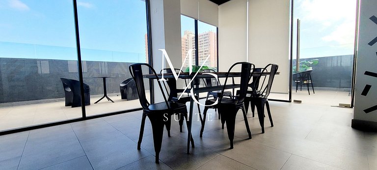 Apart Estudio central, Cowork Wifi y Streaming