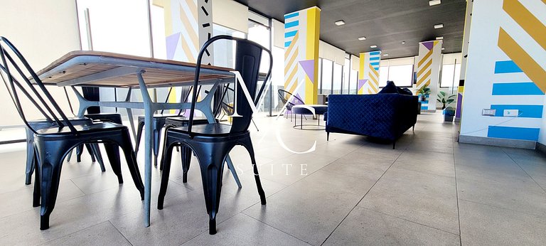 Apart Estudio central, Cowork Wifi y Streaming