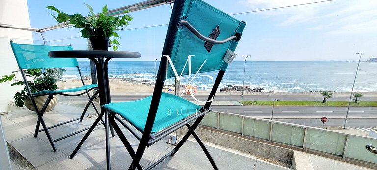 Amplio y con increible vista al Mar. Parking, Wifi