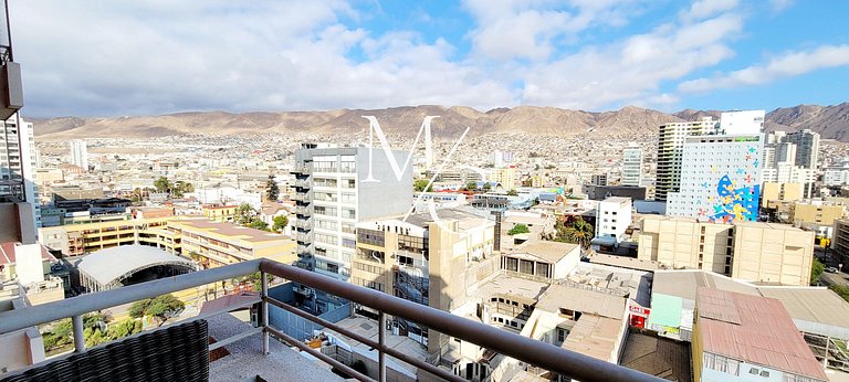 Exclusivo Dpto Central. Clinica Antofagasta, Wifi + Parking