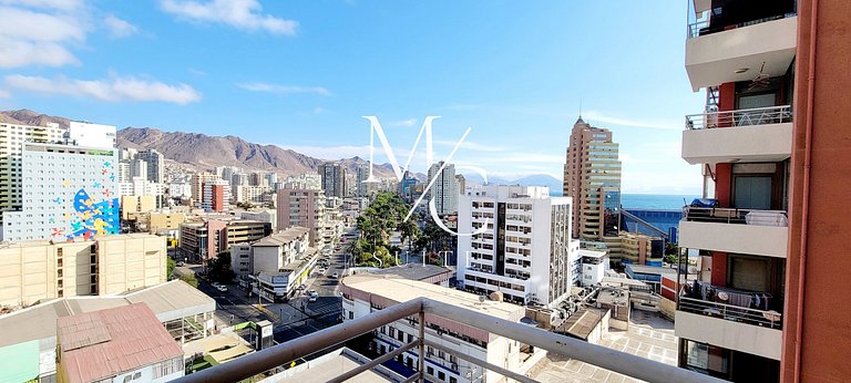 Exclusivo Dpto Central. Clinica Antofagasta, Wifi + Parking