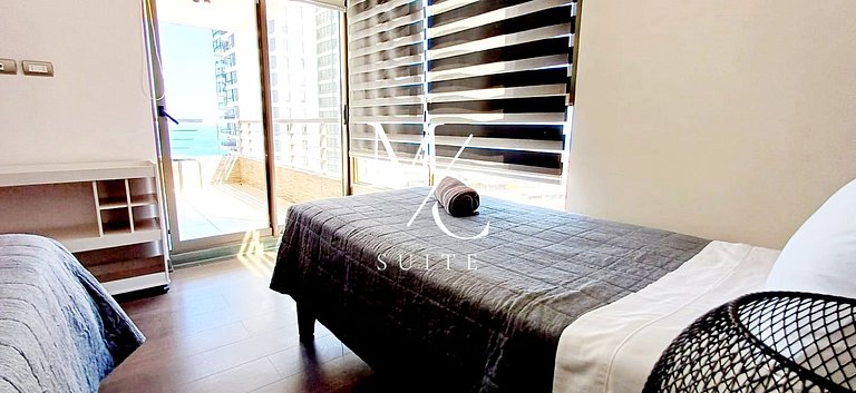 Amplio 5-6 Pax., Vista mar, Parking y Factura