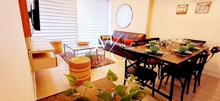 Amplio 5-6 Pax., Vista mar, Parking y Factura