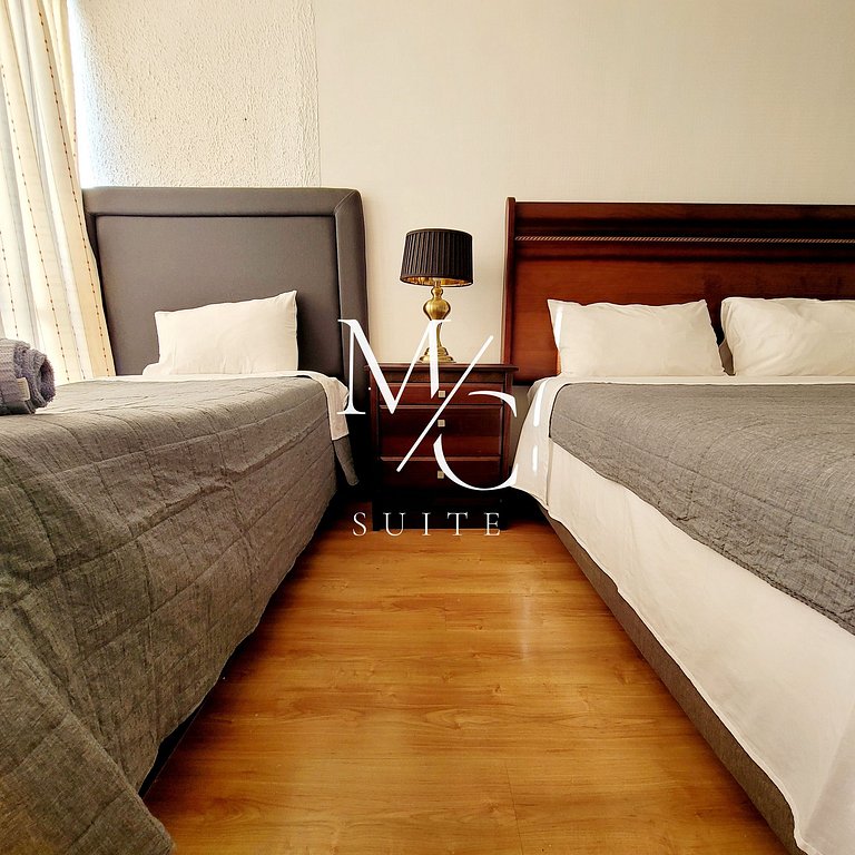 Exclusivo Depto Central de 3 Hab. Hermosa Vista al Mar. Wifi