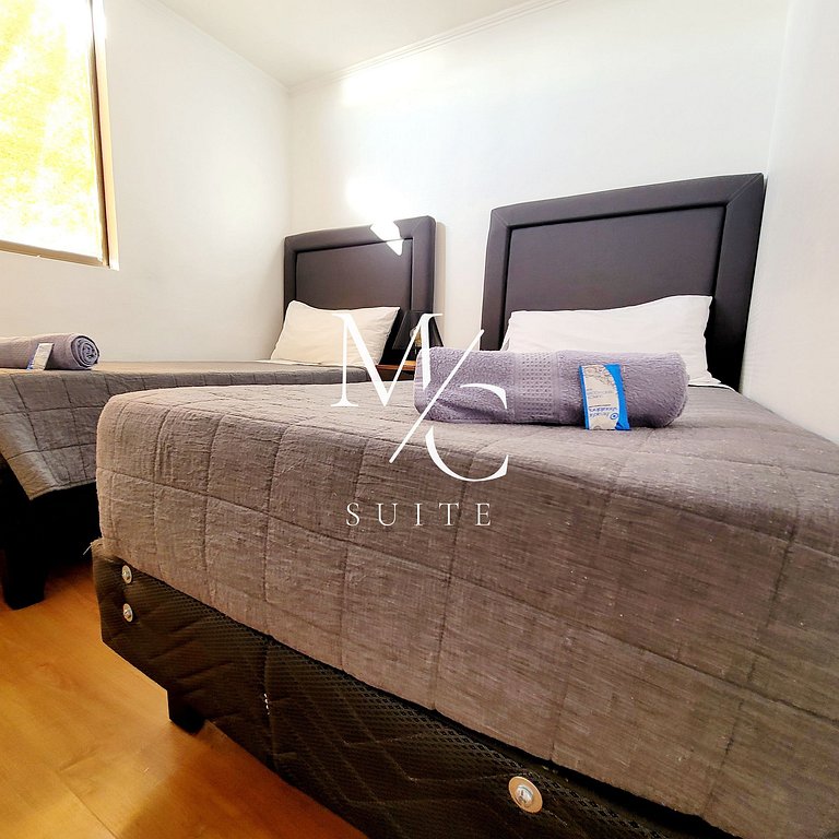 Exclusivo Depto Central de 3 Hab. Hermosa Vista al Mar. Wifi