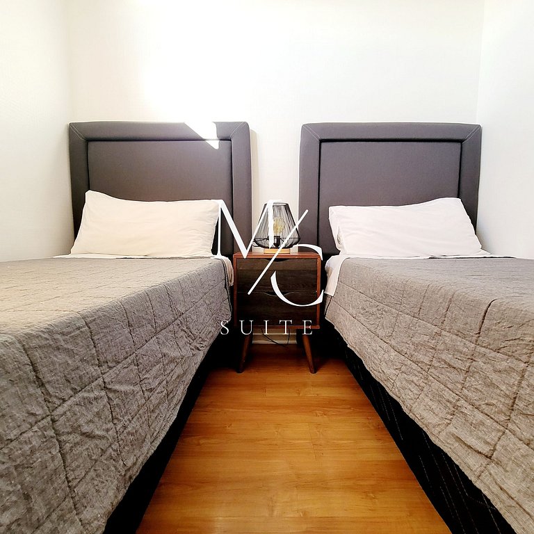 Exclusivo Depto Central de 3 Hab. Hermosa Vista al Mar. Wifi
