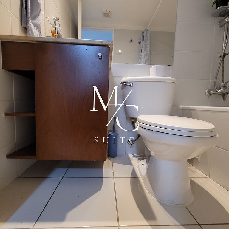 Exclusivo Depto Central de 3 Hab. Hermosa Vista al Mar. Wifi