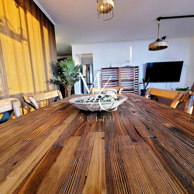 Exclusivo Depto Central de 3 Hab. Hermosa Vista al Mar. Wifi