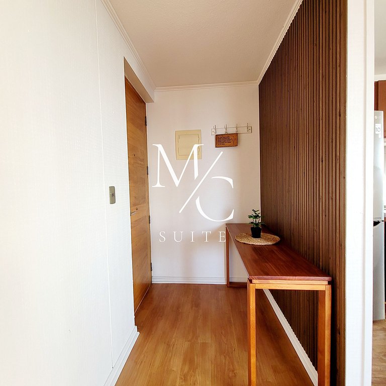 Exclusivo Depto Central de 3 Hab. Hermosa Vista al Mar. Wifi