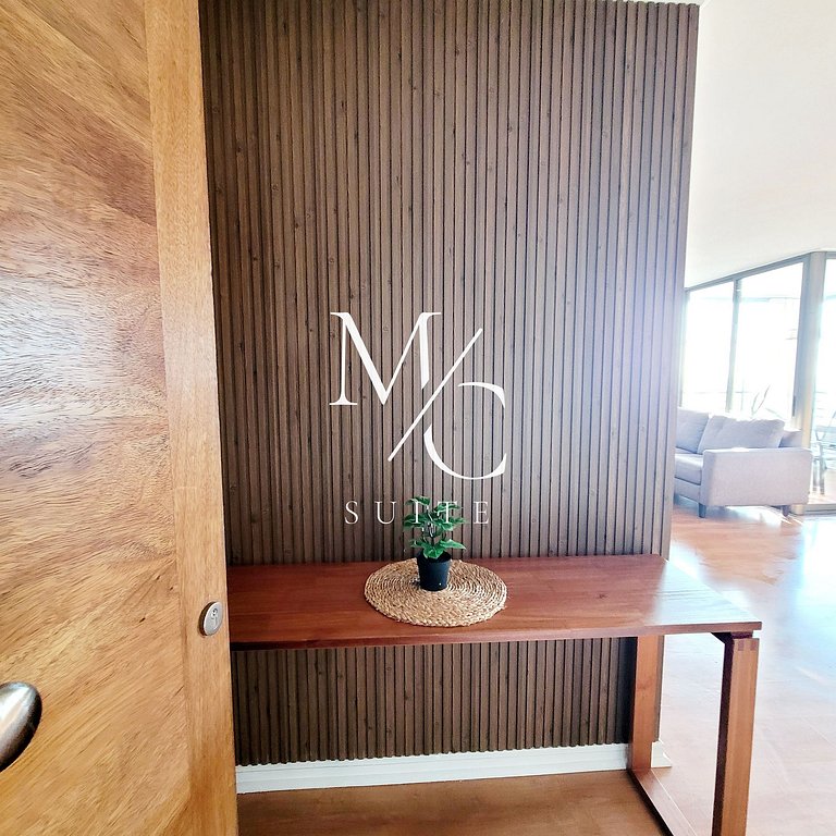 Exclusivo Depto Central de 3 Hab. Hermosa Vista al Mar. Wifi