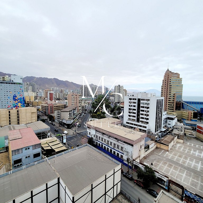 Exclusivo Dpto Central. Clinica Antofagasta, Wifi + Parking