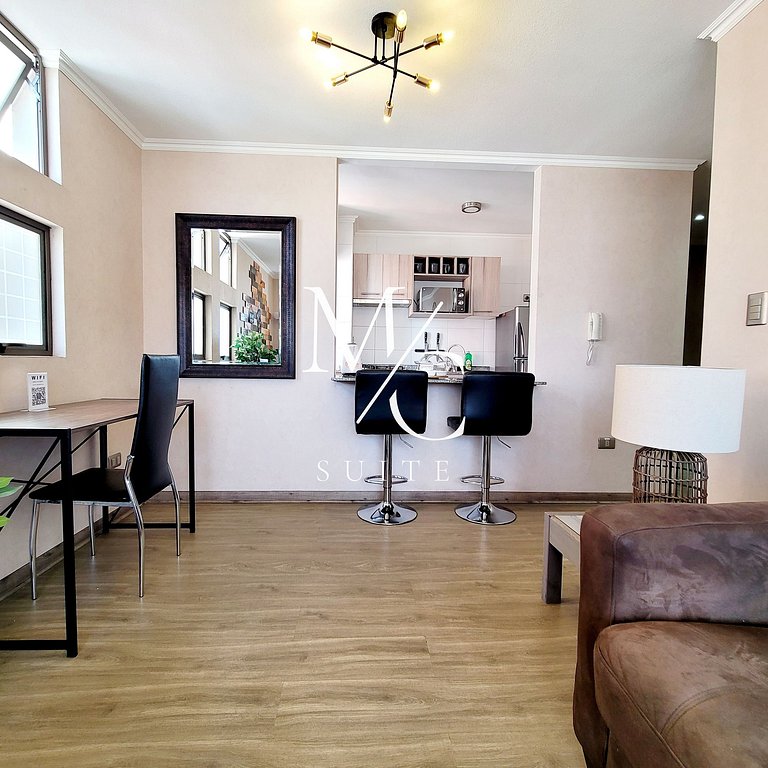 Exclusivo Dpto Central. Clinica Antofagasta, Wifi + Parking
