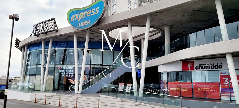 Dptos en sector Centro Norte, Lider Express, con vistas al m