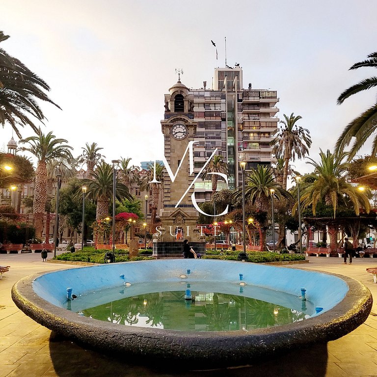 Exclusivo Depto Central de 3 Hab. Hermosa Vista al Mar. Wifi