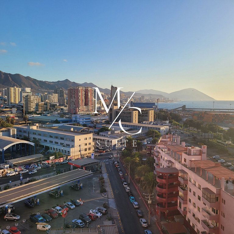 Amplio con panoramica vista al mar.