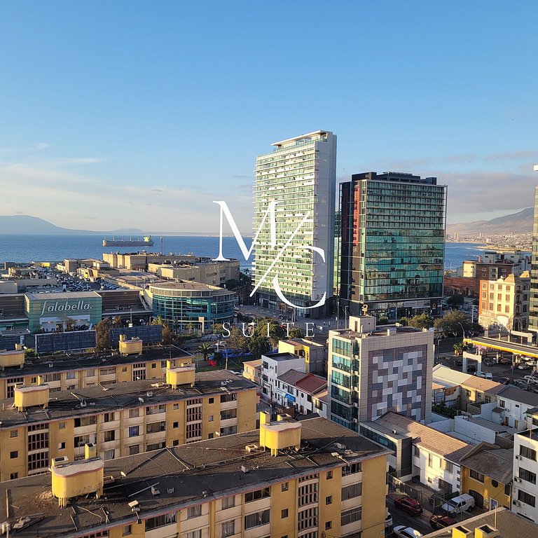 Amplio con panoramica vista al mar.