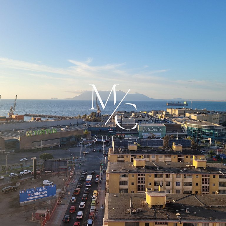 Amplio con panoramica vista al mar.