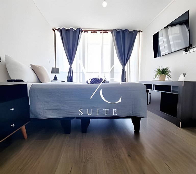 Amplio Apart ejecutivo, servicios de streaming y Parking lib