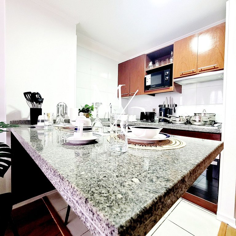 Central, vista mar, parking y factura