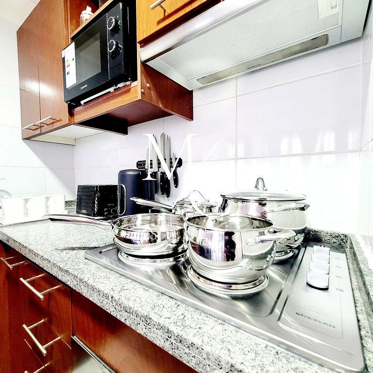 Central, vista mar, parking y factura
