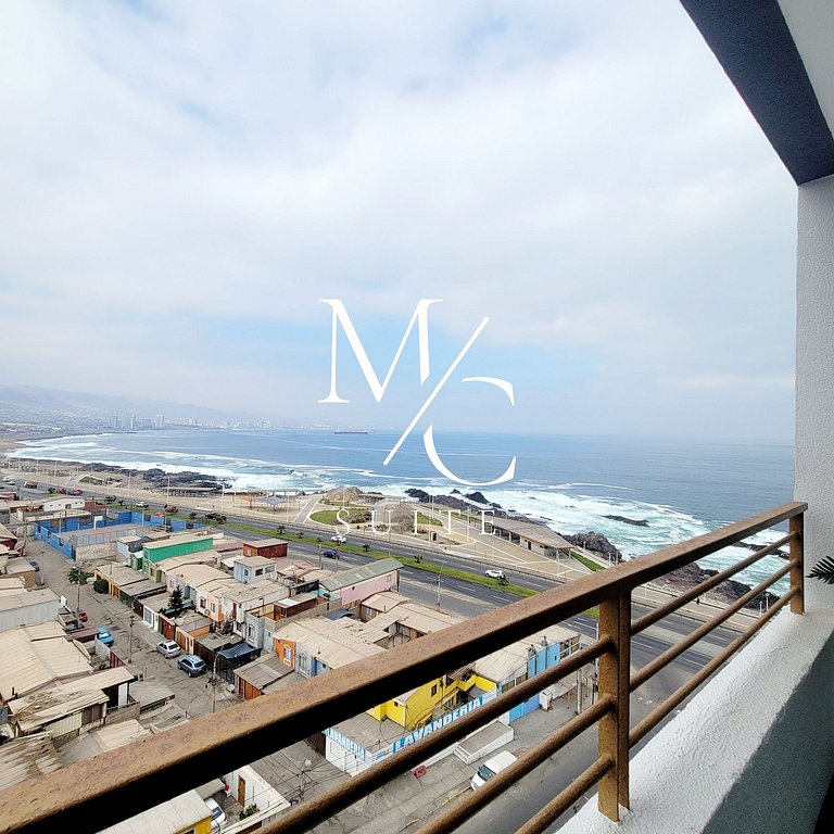 Imponente vista al mar. Piso 12. Netflix Gratis