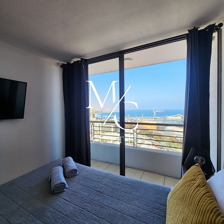 Céntrico, amplio y vista al mar