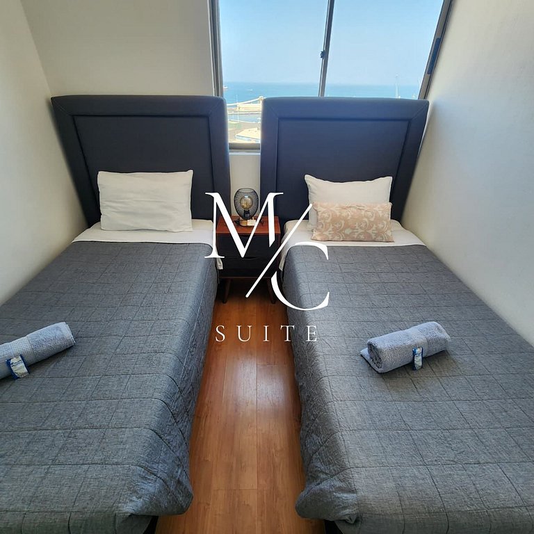 Céntrico, amplio y vista al mar