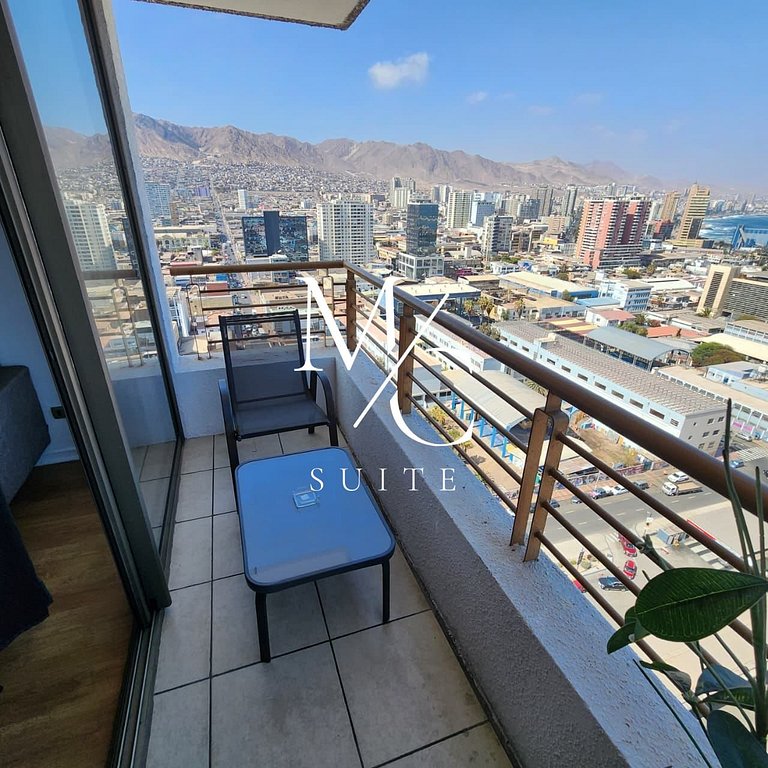 Amplio con panoramica vista al mar.