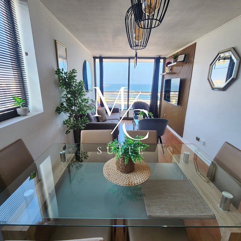 Amplio con panoramica vista al mar.