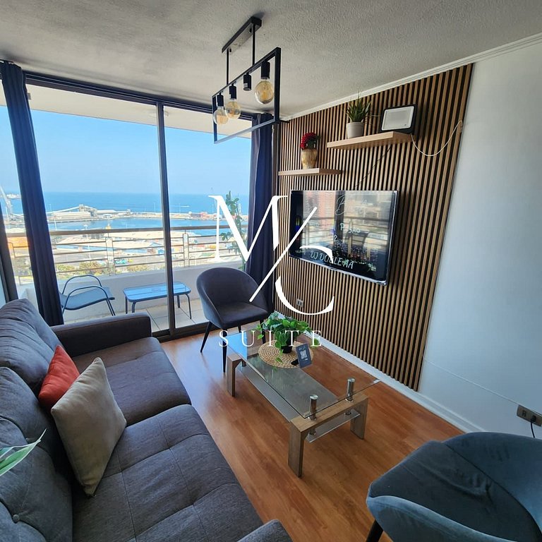 Céntrico, amplio y vista al mar