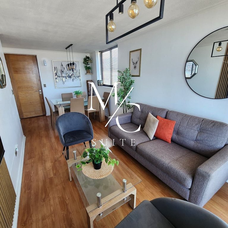 Céntrico, amplio y vista al mar