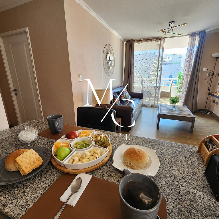 Exclusivo Dpto Central. Clinica Antofagasta, Wifi + Parking