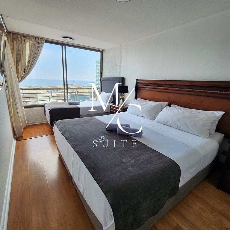 Hermosa Vista al Mar. Netflix y Parking Gratis