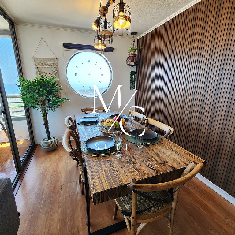 Hermosa Vista al Mar. Netflix y Parking Gratis