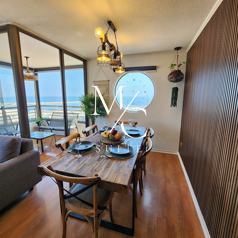 Hermosa Vista al Mar. Netflix y Parking Gratis