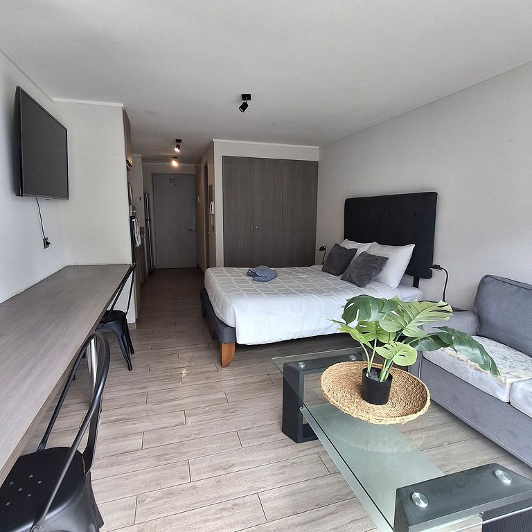 Apart Estudio con Wifi, Cowork y Streaming