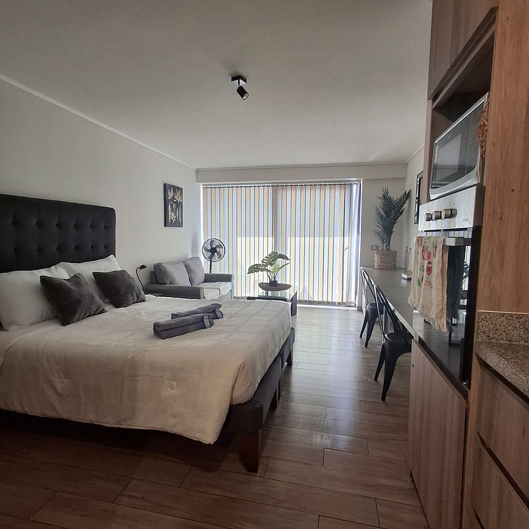 Apart Estudio con Wifi, Cowork y Streaming