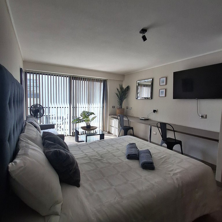 Apart Estudio con Wifi, Cowork y Streaming