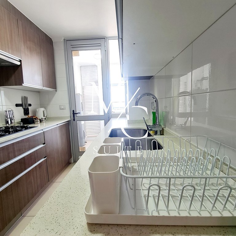 Amplio y con increible vista al Mar. Parking, Wifi