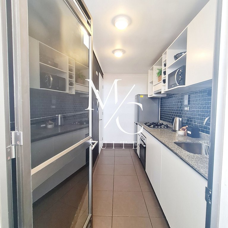 Hermoso Apart con vista al mar, wifi y acceso a plataformas