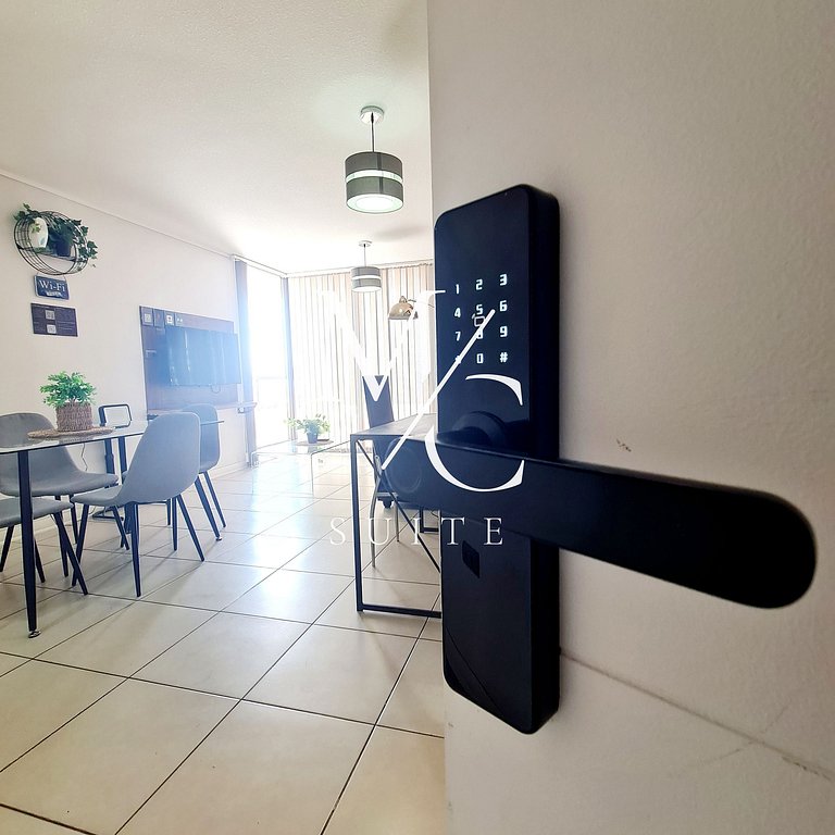 Hermoso Apart con vista al mar, wifi y acceso a plataformas