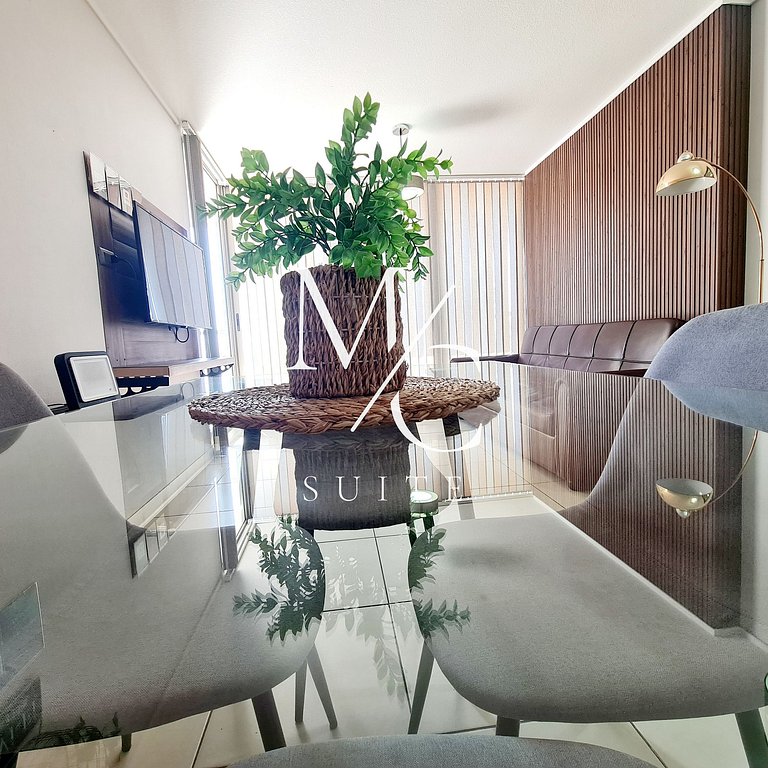 Hermoso Apart con vista al mar, wifi y acceso a plataformas